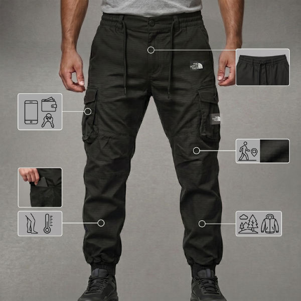 Pantalon Cargo Actif Homme – Autumn Sale